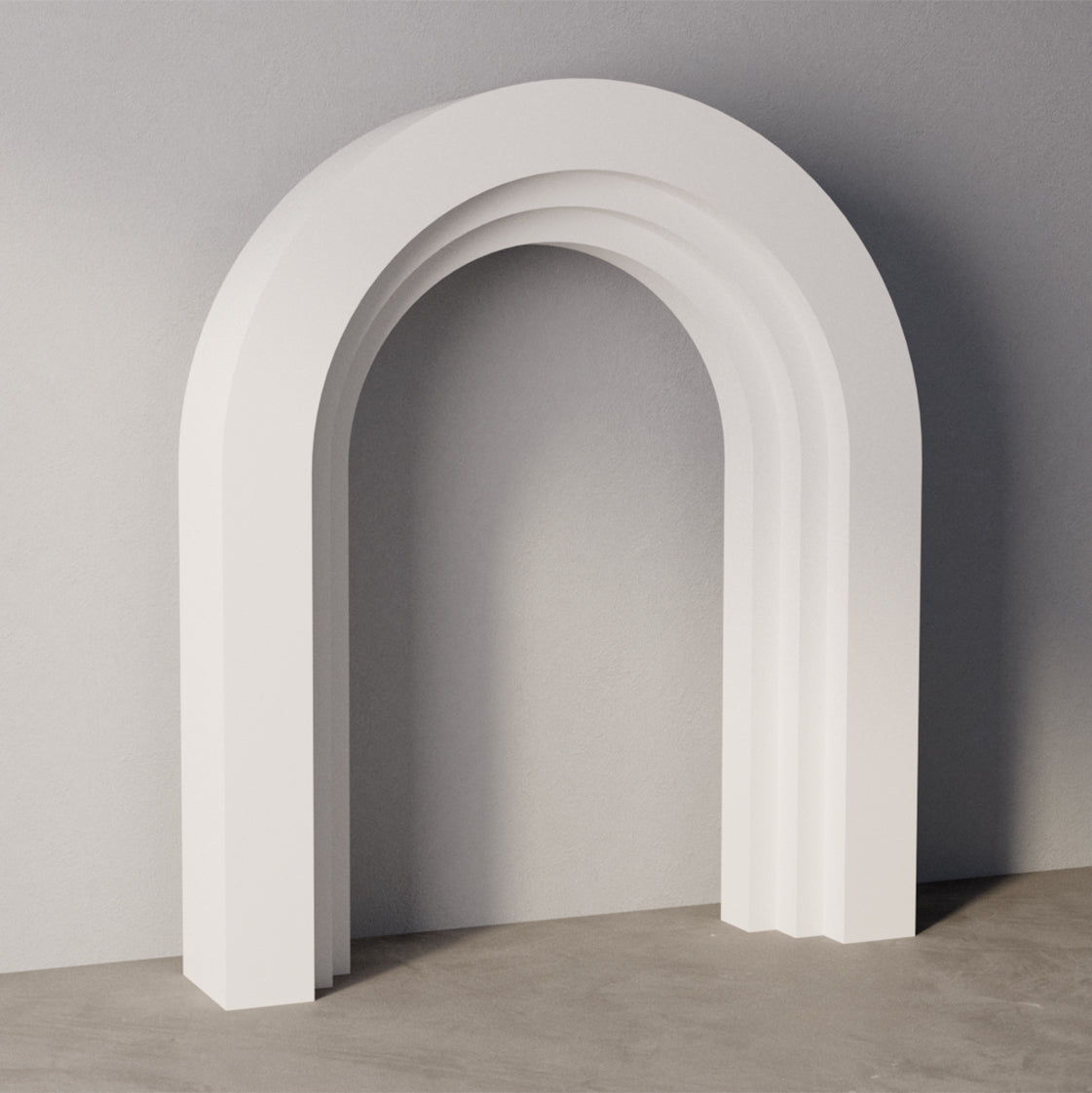 3D Backdrop Layered Arch 3 Tier