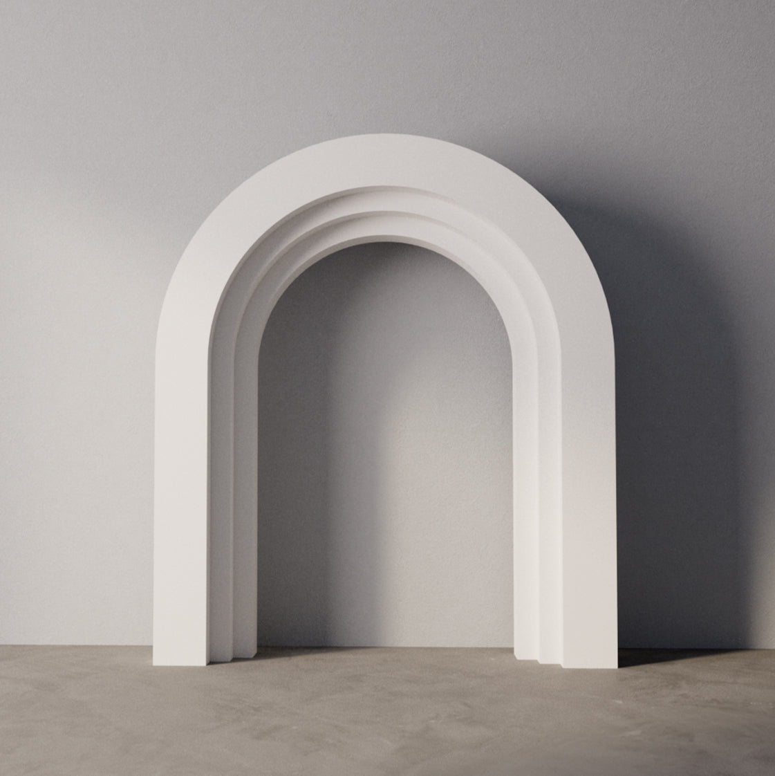 3D Backdrop Layered Arch 3 Tier