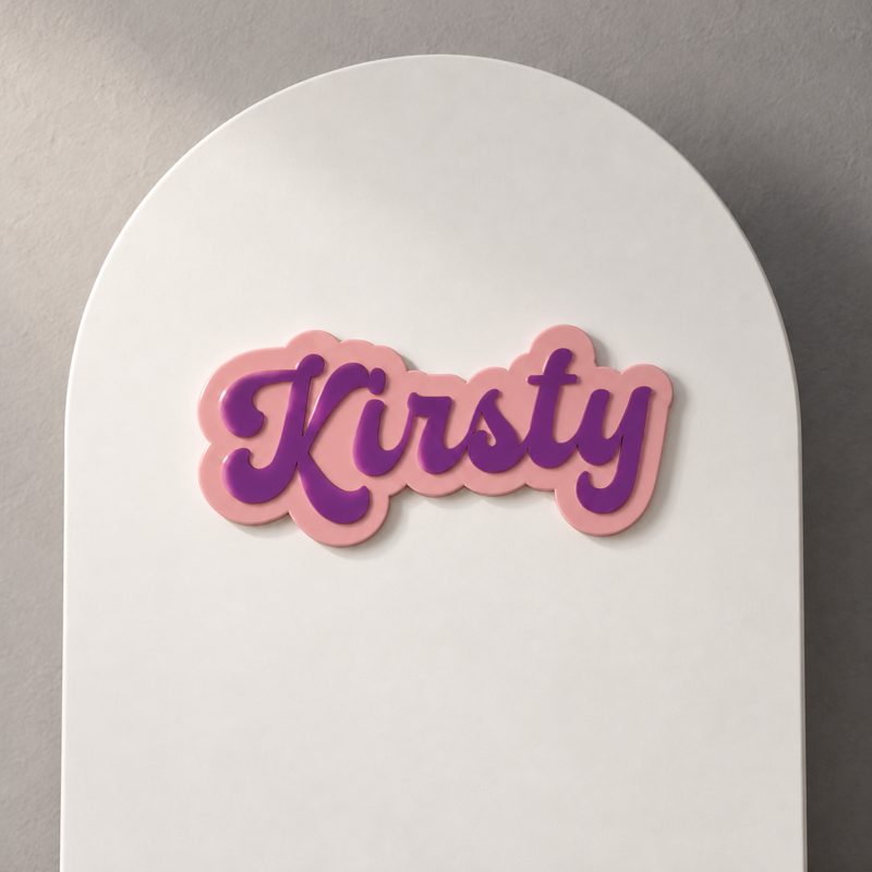 Acrylic signage