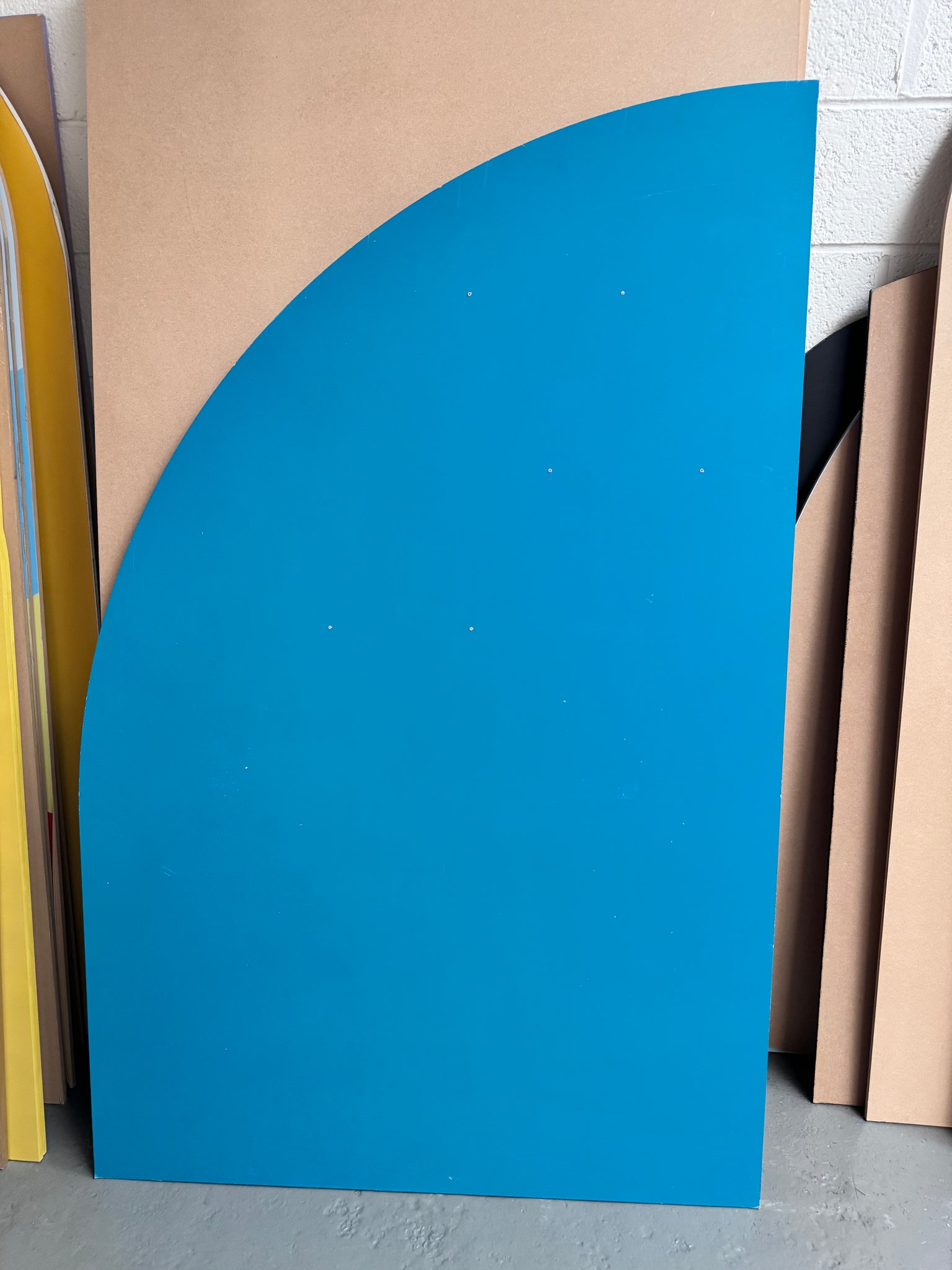Sale Backdrop Left Arch with stand 119 x 183cm with stand. Will need repainting