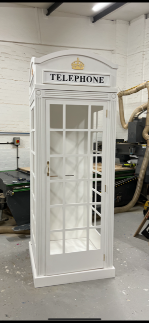 Collapsable Telephone Box Unpainted