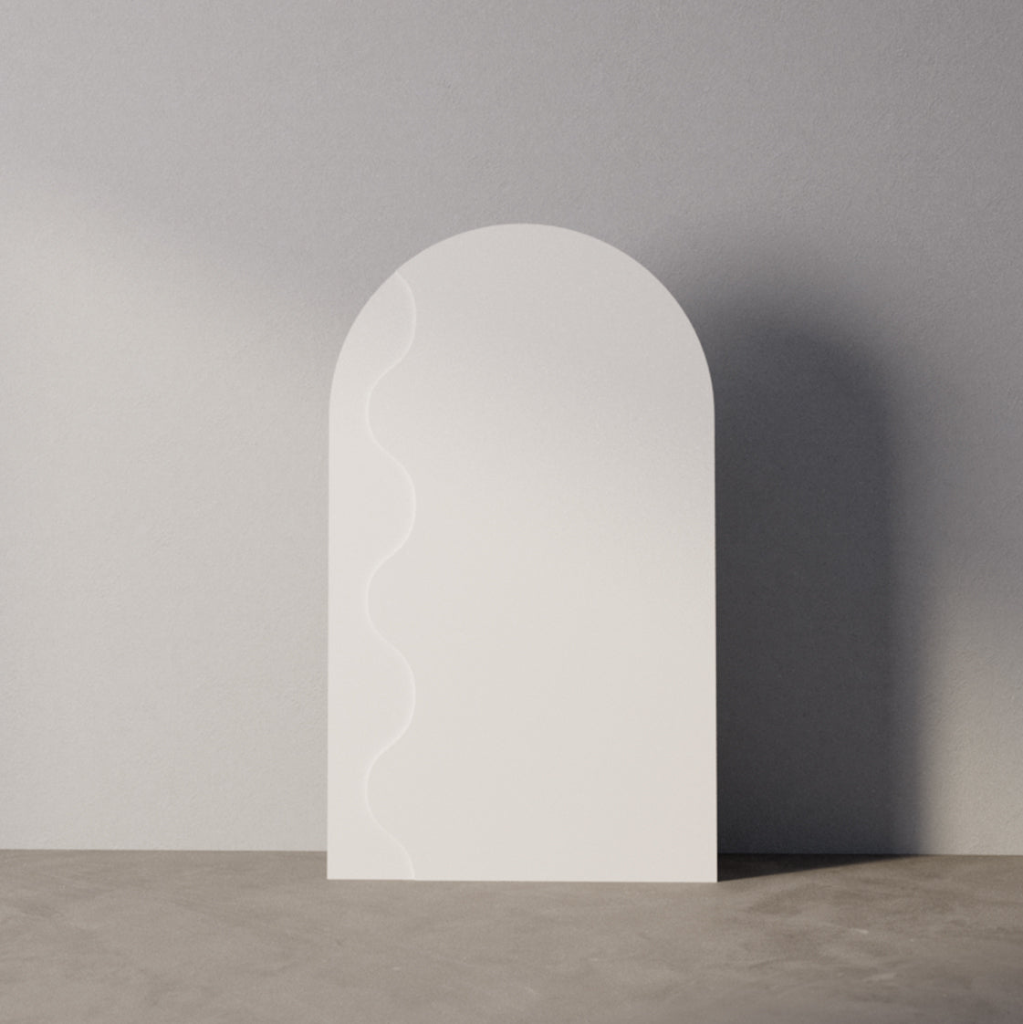 Waved Top Backdrop Arch with Side Wave Backdrop