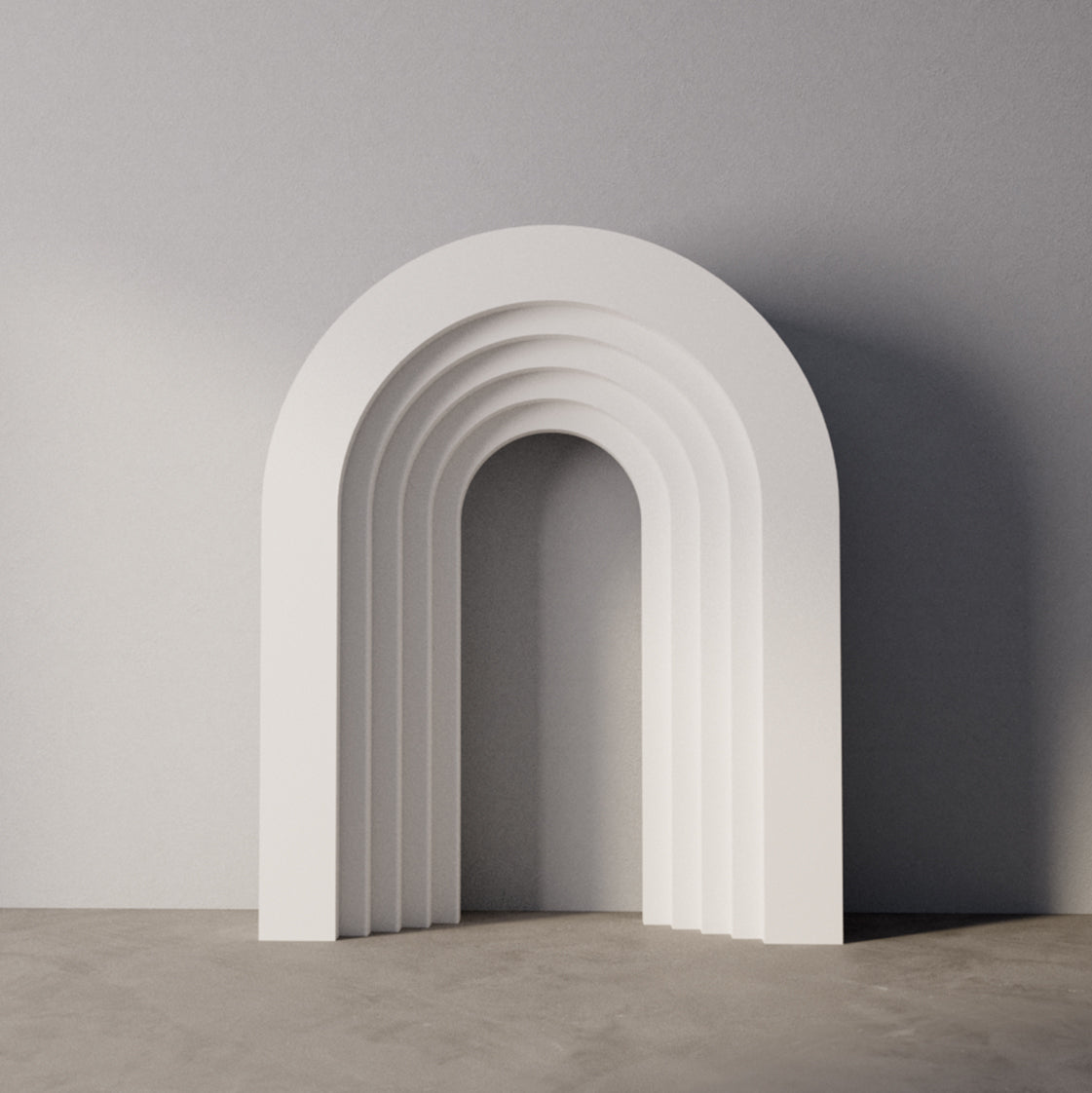 Layered 3D Backdrop