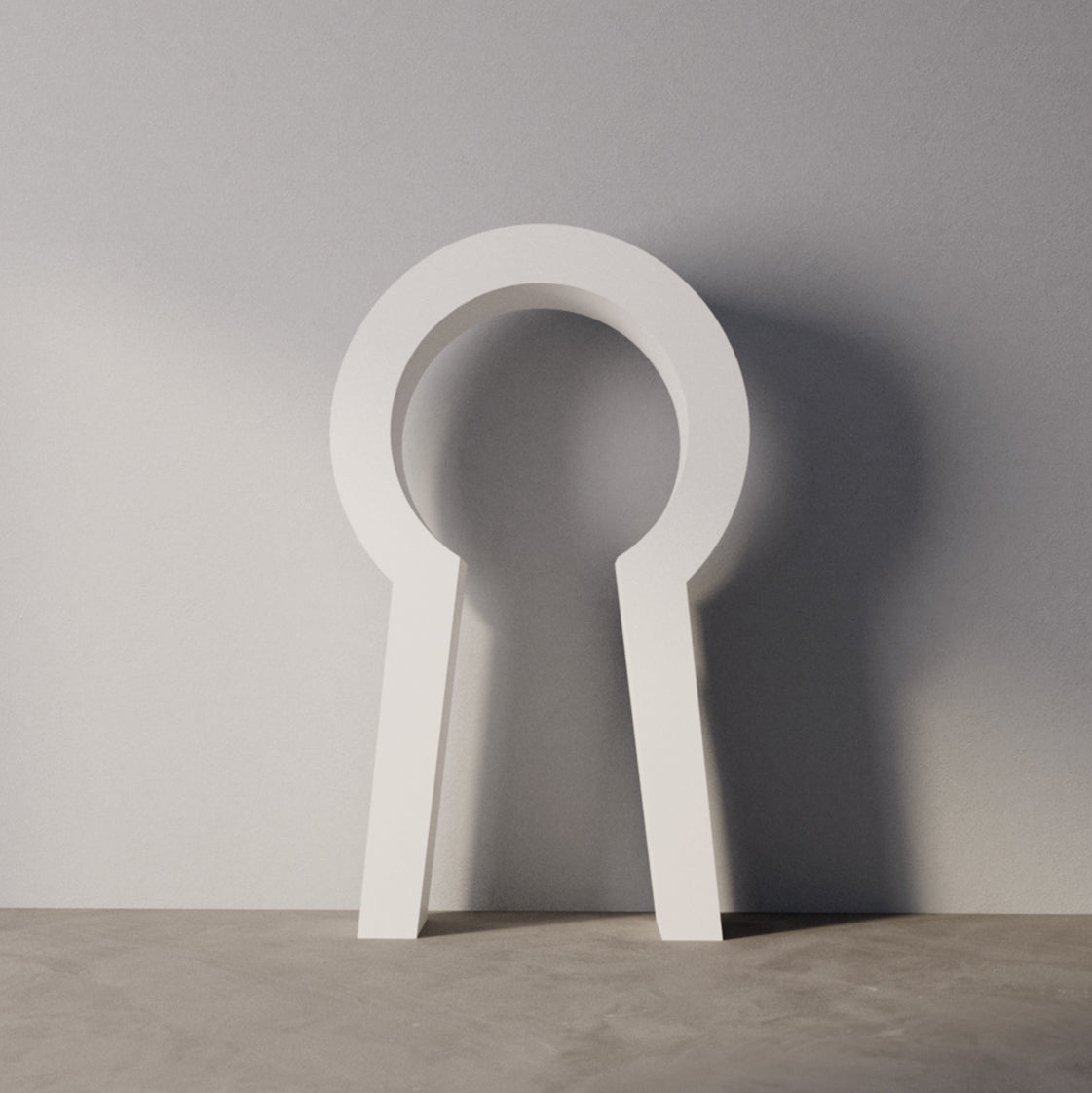 3D Backdrop Keyhole