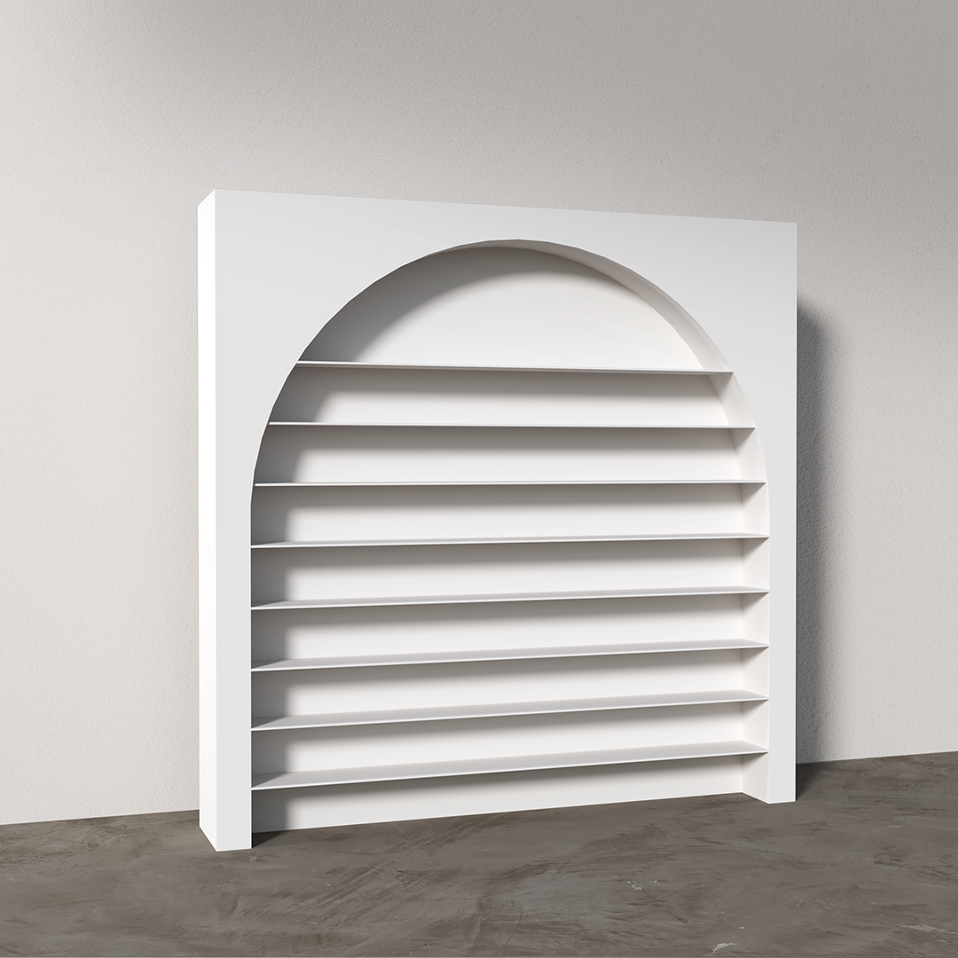 3D Backdrop Shelf Arch