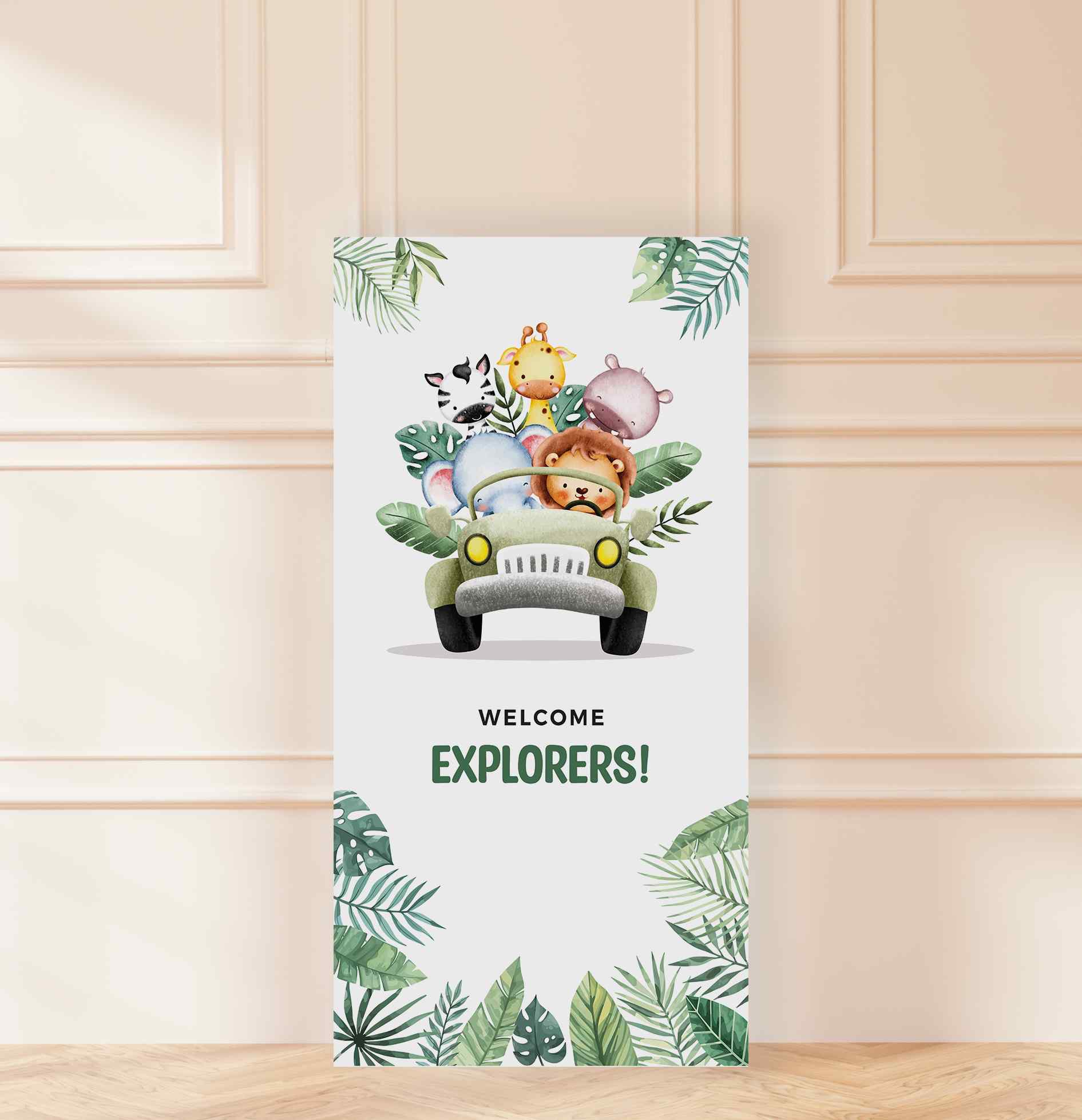 Welcome Explorers Safari 'Welcome Explorers