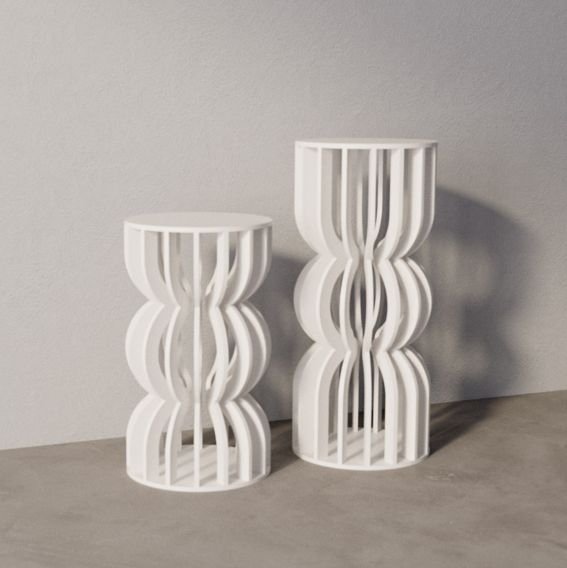 Triple Layer Slot Plinth