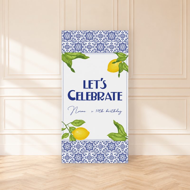 Printed backdrops