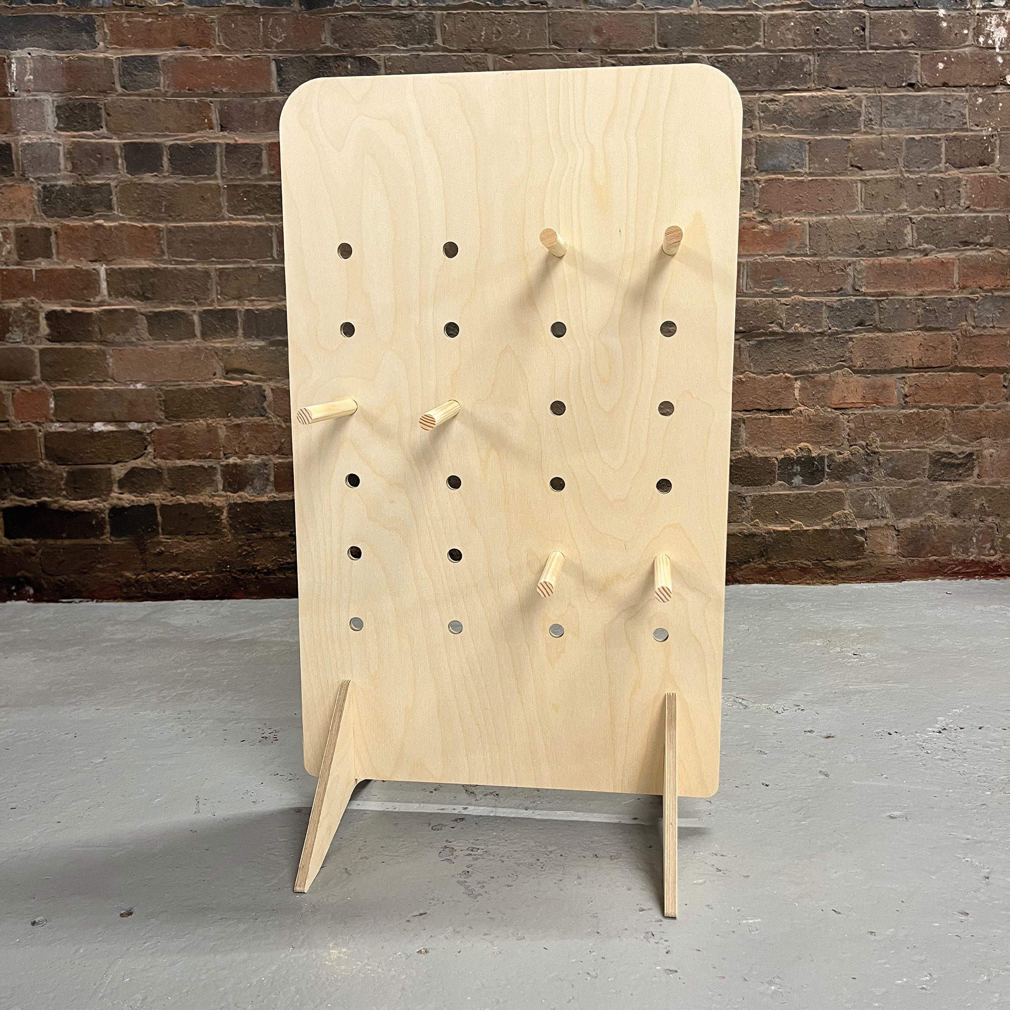 Tabletop Pegboard - Square